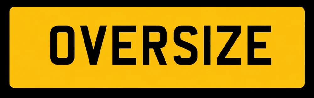 Oversize Plates example